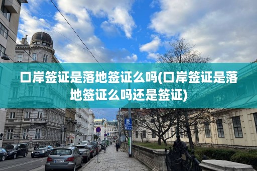 口岸签证是落地签证么吗(口岸签证是落地签证么吗还是签证)