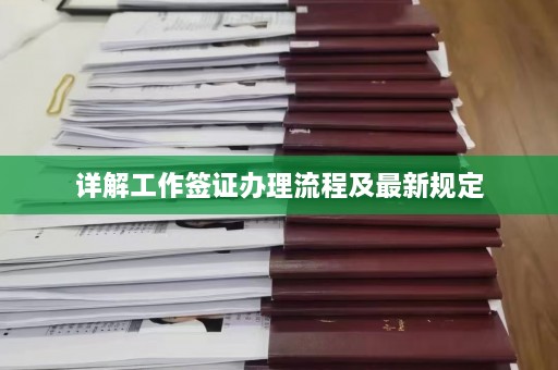 详解工作签证办理流程及最新规定