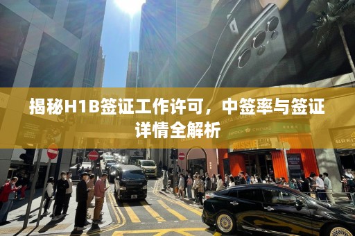 揭秘H1B签证工作许可，中签率与签证详情全解析