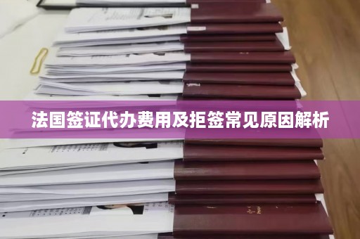 法国签证代办费用及拒签常见原因解析