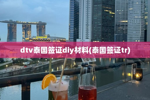 dtv泰国签证diy材料(泰国签证tr)