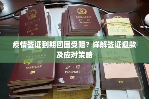 疫情签证到期回国受阻？详解签证退款及应对策略