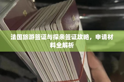 法国旅游签证与探亲签证攻略，申请材料全解析