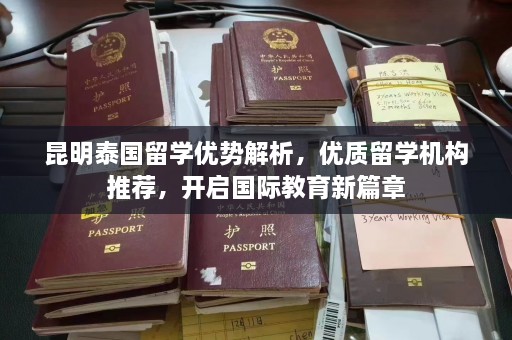 昆明泰国留学优势解析，优质留学机构推荐，开启国际教育新篇章