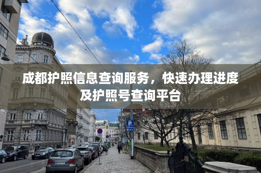 成都护照信息查询服务，快速办理进度及护照号查询平台