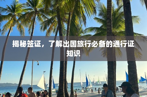 揭秘签证，了解出国旅行必备的通行证知识