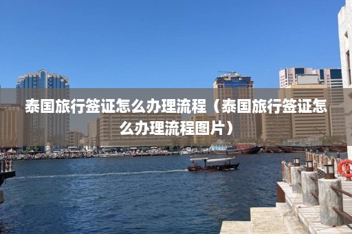 泰国旅行签证怎么办理流程（泰国旅行签证怎么办理流程图片）