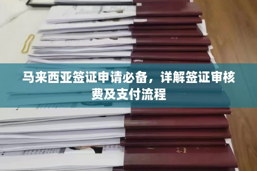 马来西亚签证申请必备，详解签证审核费及支付流程