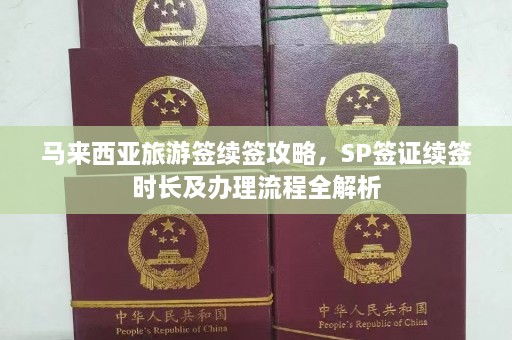 马来西亚旅游签续签攻略，SP签证续签时长及办理流程全解析