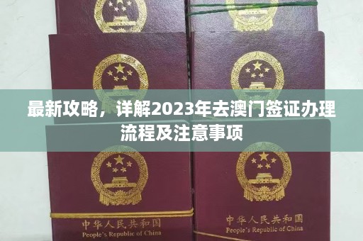 最新攻略，详解2023年去 *** 签证办理流程及注意事项