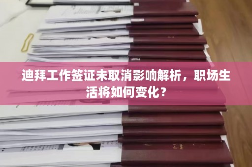 迪拜工作签证未取消影响解析，职场生活将如何变化？