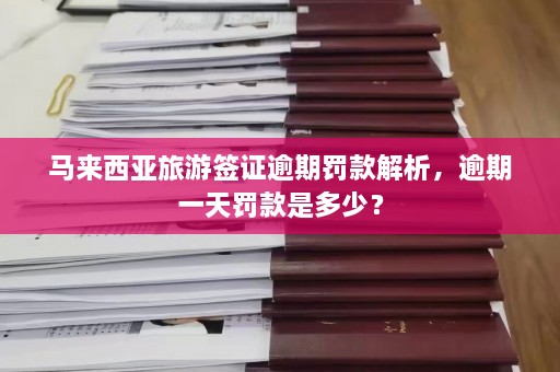 马来西亚旅游签证逾期罚款解析，逾期一天罚款是多少？