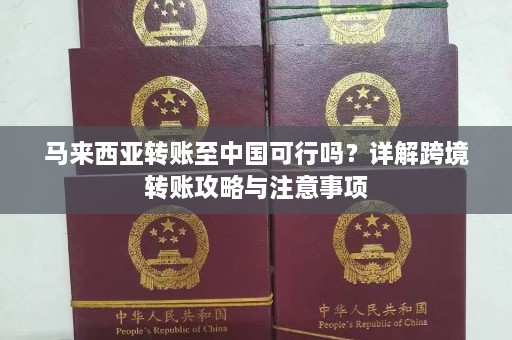 马来西亚转账至中国可行吗？详解跨境转账攻略与注意事项