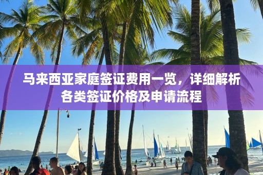 马来西亚家庭签证费用一览，详细解析各类签证价格及申请流程