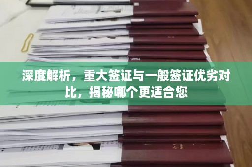 深度解析，重大签证与一般签证优劣对比，揭秘哪个更适合您