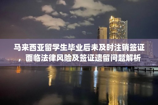 马来西亚留学生毕业后未及时注销签证，面临法律风险及签证遗留问题解析