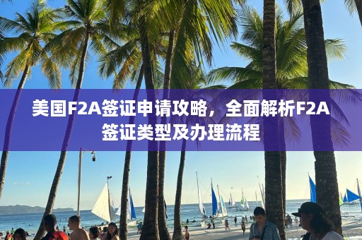 美国F2A签证申请攻略，全面解析F2A签证类型及办理流程