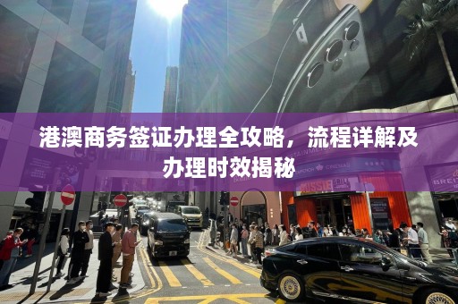 港澳商务签证办理全攻略，流程详解及办理时效揭秘