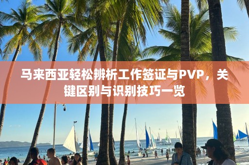 马来西亚轻松辨析工作签证与PVP，关键区别与识别技巧一览