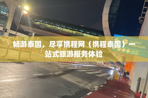 畅游泰国，尽享携程网（携程泰国）一站式旅游服务体验