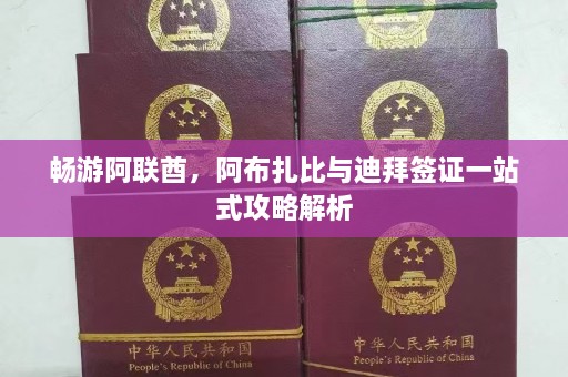 畅游阿联酋，阿布扎比与迪拜签证一站式攻略解析