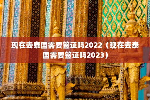 现在去泰国需要签证吗2022（现在去泰国需要签证吗2023）  第1张