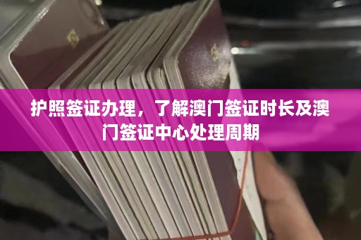 护照签证办理，了解 *** 签证时长及 *** 签证中心处理周期