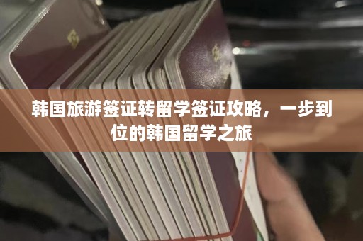 韩国旅游签证转留学签证攻略，一步到位的韩国留学之旅