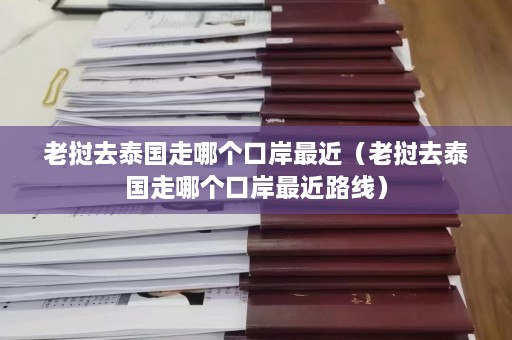 老挝去泰国走哪个口岸最近（老挝去泰国走哪个口岸最近路线）  第1张