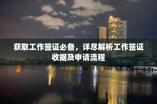 获取工作签证必备，详尽解析工作签证收据及申请流程