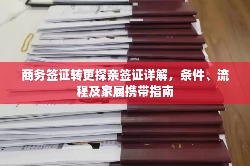 商务签证转更探亲签证详解，条件、流程及家属携带指南