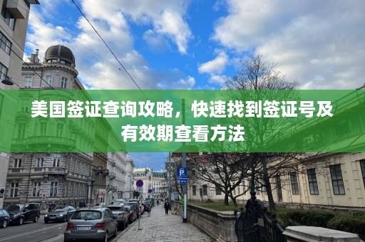 美国签证查询攻略，快速找到签证号及有效期查看方法