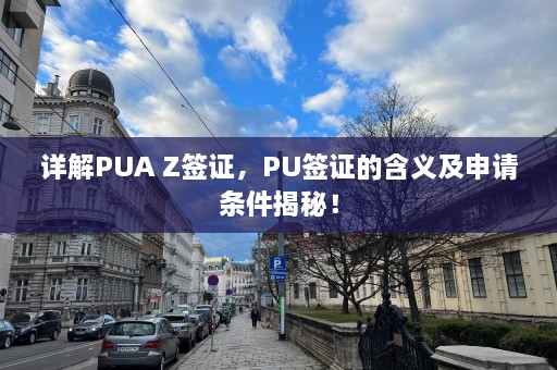 详解PUA Z签证，PU签证的含义及申请条件揭秘！