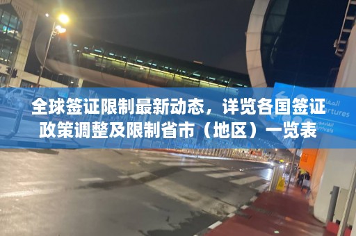 全球签证限制最新动态，详览各国签证政策调整及限制省市（地区）一览表