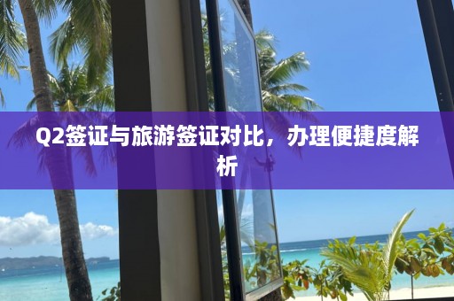 Q2签证与旅游签证对比，办理便捷度解析