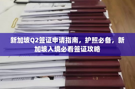 新加坡Q2签证申请指南，护照必备，新加坡入境必看签证攻略