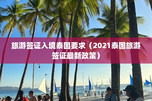 旅游签证入境泰国要求（2021泰国旅游签证最新政策）