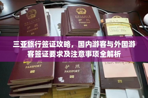 三亚旅行签证攻略，国内游客与外国游客签证要求及注意事项全解析