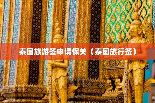 泰国旅游签申请保关（泰国旅行签）  第1张