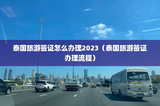 泰国旅游签证怎么办理2023（泰国旅游签证办理流程）