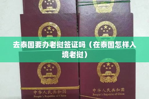 去泰国要办老挝签证吗（在泰国怎样入境老挝）