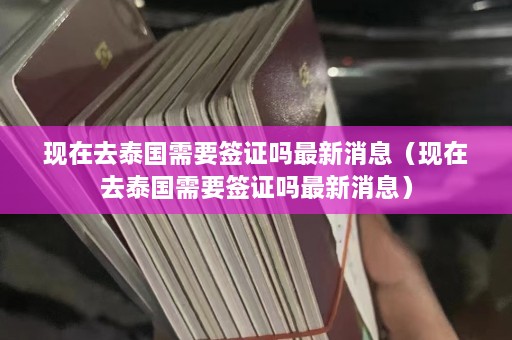 现在去泰国需要签证吗最新消息（现在去泰国需要签证吗最新消息）  第1张