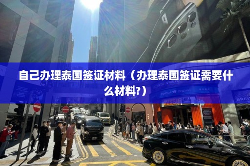 自己办理泰国签证材料（办理泰国签证需要什么材料?）  第1张