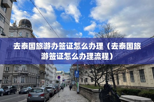 去泰国旅游办签证怎么办理（去泰国旅游签证怎么办理流程）