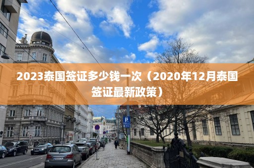 2023泰国签证多少钱一次（2020年12月泰国签证最新政策）