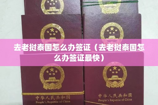 去老挝泰国怎么办签证（去老挝泰国怎么办签证最快）