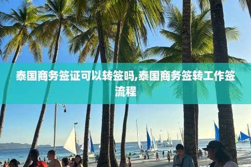 泰国商务签证可以转签吗,泰国商务签转工作签流程