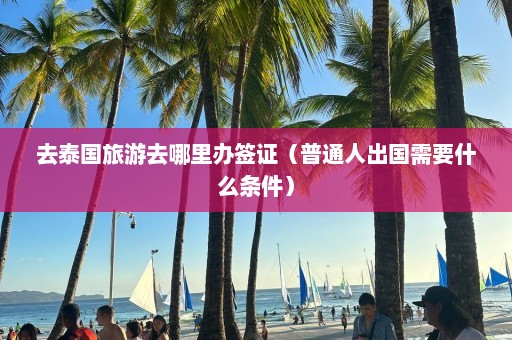 去泰国旅游去哪里办签证（普通人出国需要什么条件）