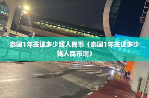 泰国1年签证多少钱人民币（泰国1年签证多少钱人民币啊）