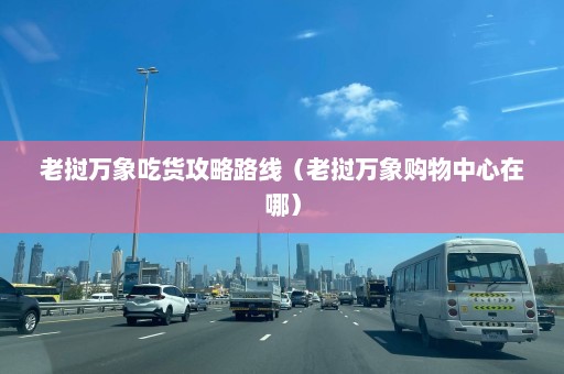 老挝万象吃货攻略路线（老挝万象购物中心在哪）